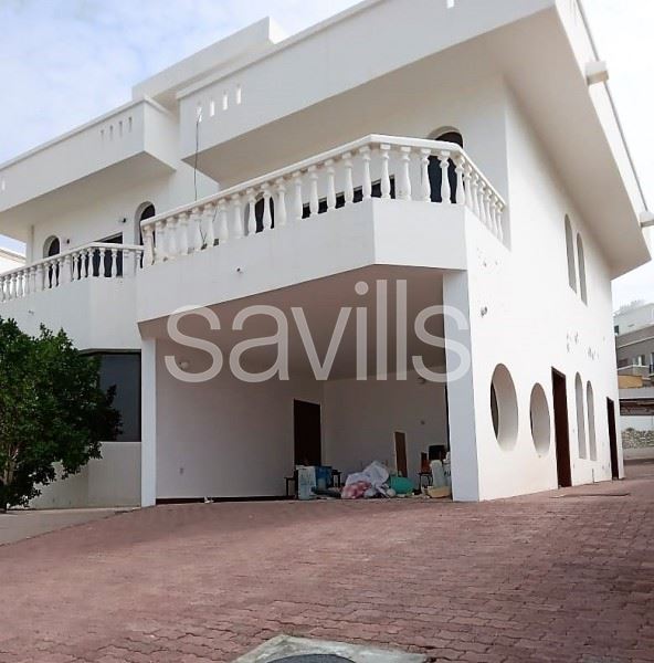 Six bedrooms villa on a great plot size located at Qurum 29 for sale