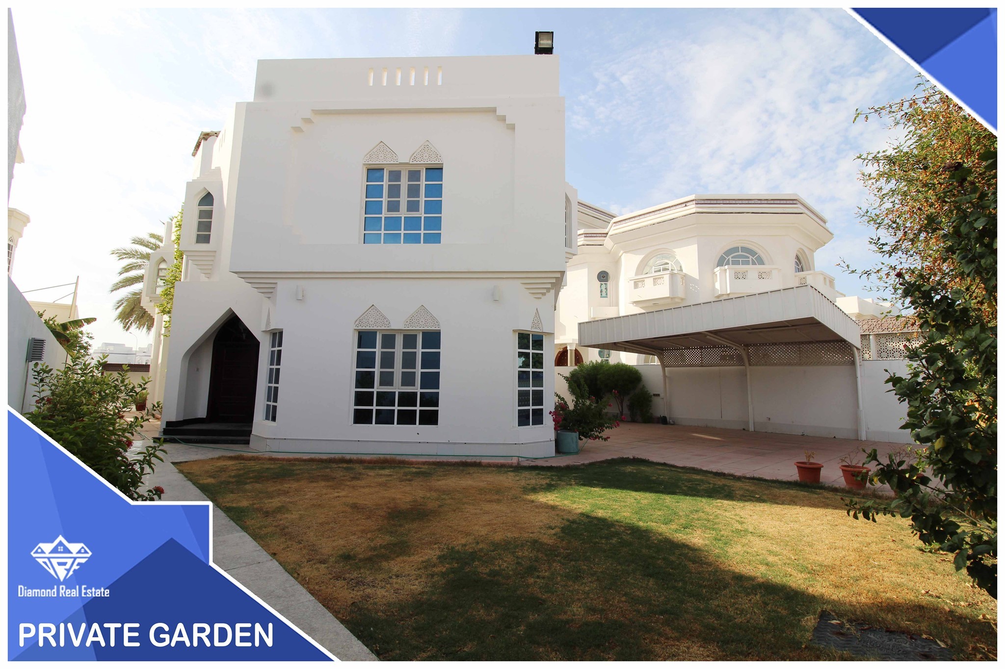 Al Zaman Properties Stunning 7BHK villa available for rent in Shatti Al Qurum, Muscat, Oman
